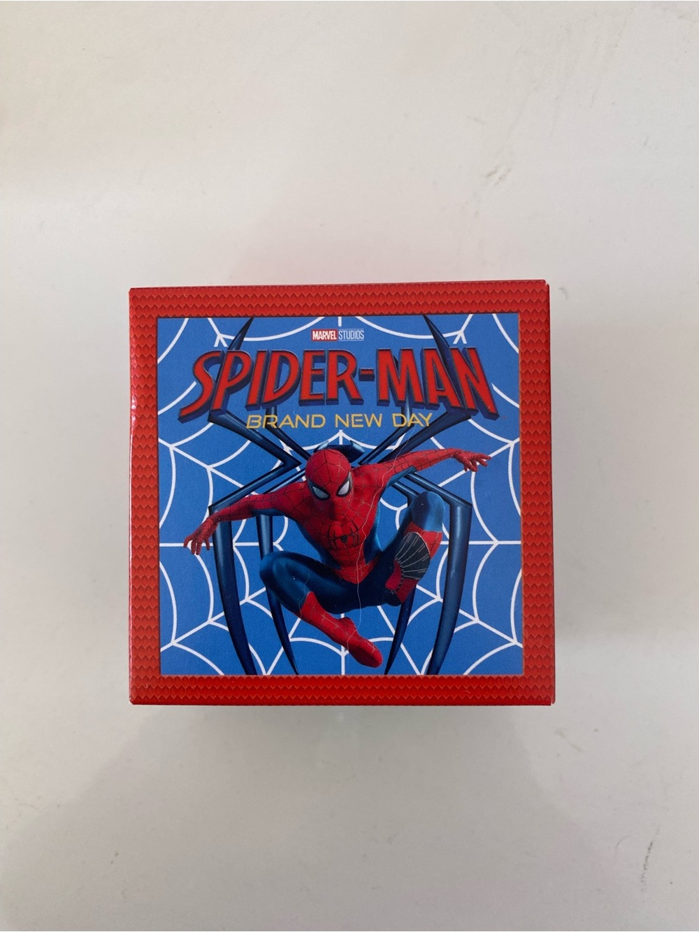 McDonald's x Spider-Man Brand New Day Blue and Red Clip 2026 Happy Meal Toy